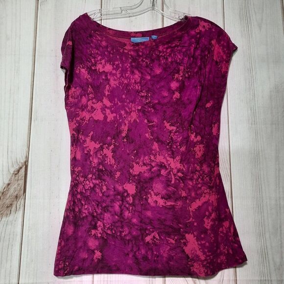 Simply Vera Wang Blouse Ladies Petite Medium - Picture 1 of 7